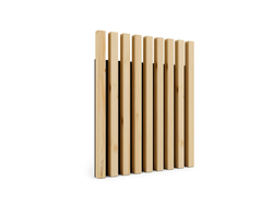 CARRELET MELEZE RABOTE 4 FACES 43 X 43mm NON TRAITE